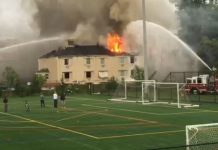 Firefighters Respond To Fire At Excel Inn & Suites