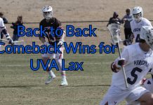 TURBO: Virginia Lacrosse Wins Twice in Comeback Fashion, UVA Athletes in Four Other Sports Earn Titles!
