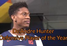 De’Andre Hunter: National Defensive Player of the Year