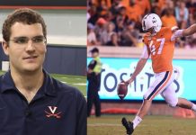 Lester Coleman: From UVA Football Walk-On to All-ACC Punter