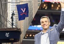 Yale Club Flies UVA Flag in Honor of Tony Bennett