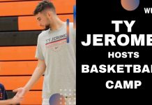Ty Jerome Hosts Youth Basketball Camp