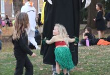 Trick or Treating On the Lawn: 2024