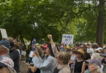 HANDS OFF UVA Rally